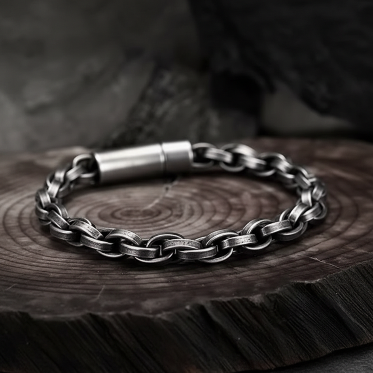 DRAKOR STEEL LINK BRACELET