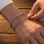 ASTRYX CROSS LINK BRACELET SET