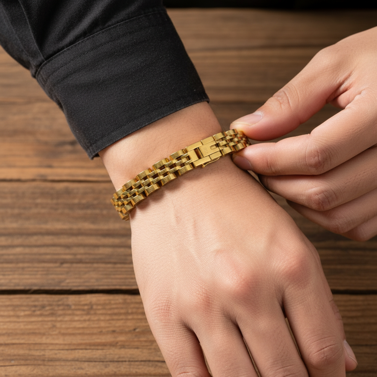 VALTHERA GOLD LINK BRACELET