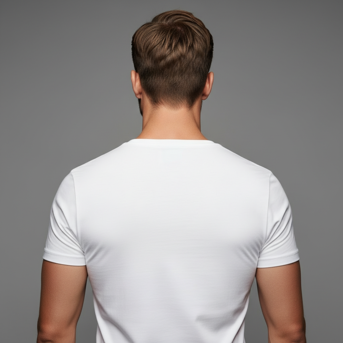 Core V-Neck Tee – White