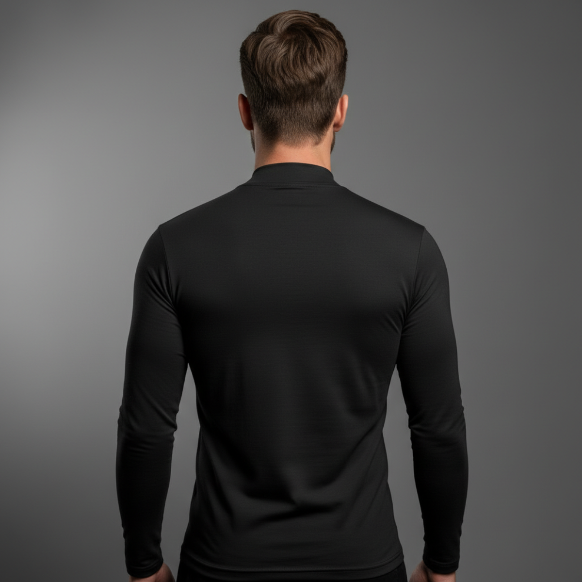Base Mock Neck – Black