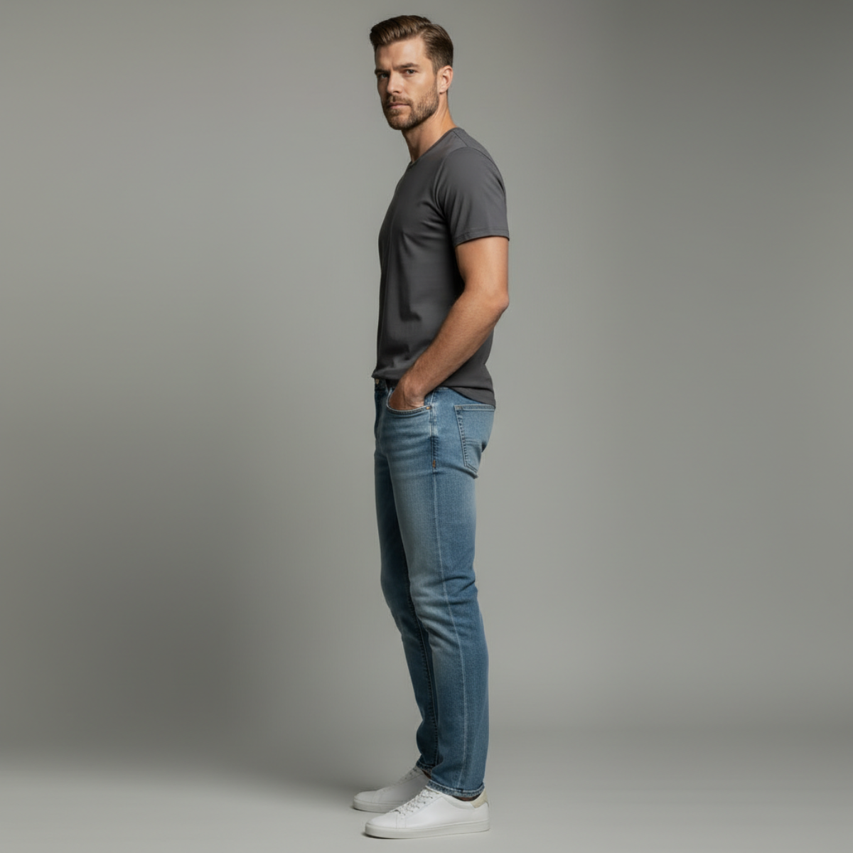 Slim Denim – Light Wash