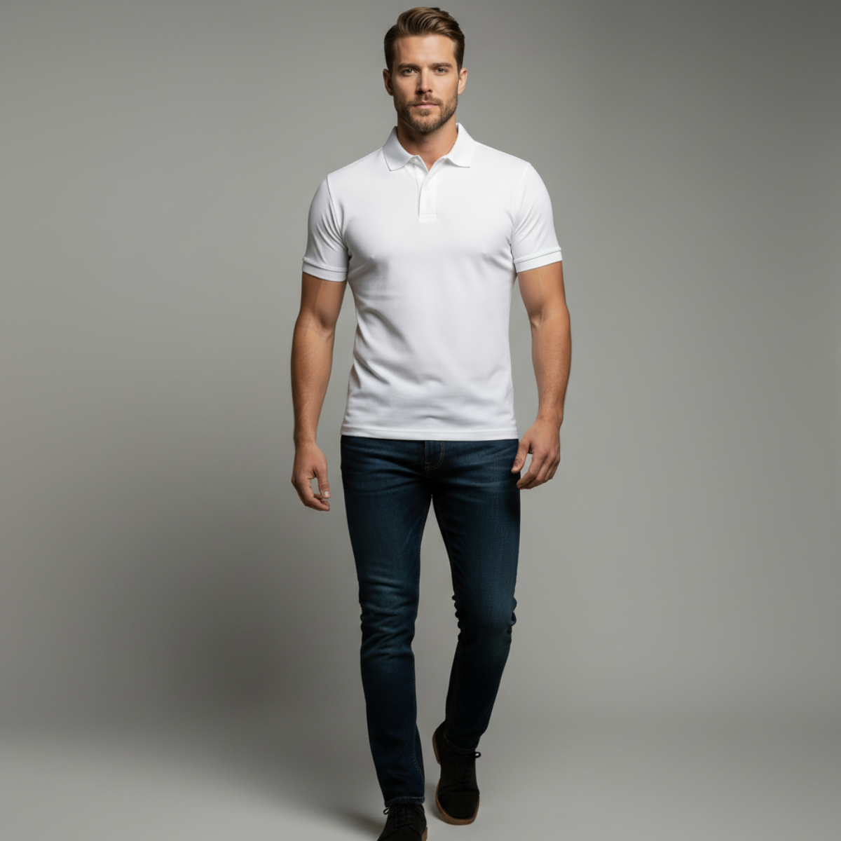 Prime Polo – White